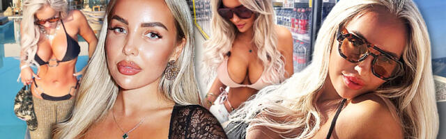 (FOTO GALERIJA) Lele, kakva cica! Plavokosa sa ogromnim grudima žari i pali, neće vam biti dobro kada vidite