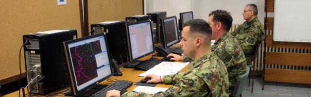 "Spektar 2026": Vežba 126. brigade VOJIN uz primenu računarskih simulacija