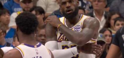 VRLO NEPRIJATNO! LEBRON SE DRAO NA SINA, BRONI GA IZBACIO IZ TAKTA USRED UTAKMICE! Džejms mu održao lekciju, o njegovoj reakciju bruji cela Amerika! VIDEO