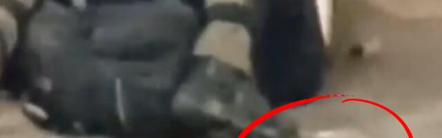BLOKADER SE MALO ZALETEO! Pokušao da otme pištolj policajcu, odmah usledilo HAPŠENJE! (VIDEO)