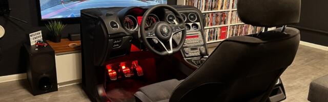 Kreirao simulator od pravih auto delova za ultimativno uživanje u virtuelnim trkama