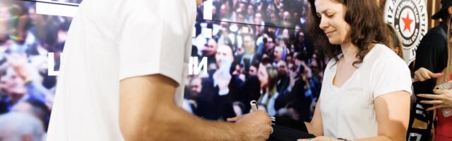 Košarkaši Partizana posetili Poslovni centar NIS-a u Beogradu