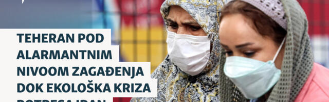 Teheran pod alarmantnim nivoom zagađenja dok ekološka kriza potresa Iran