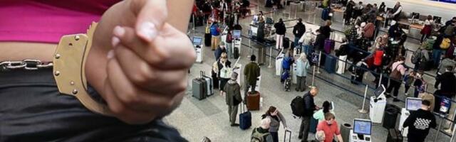 HAPŠENJE NA AERODROMU! Supruga opasnog kriminalca pala pred let za Dubai!