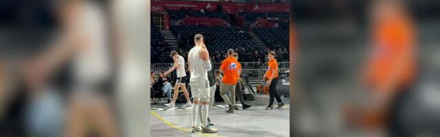 Mališani "opkolili" Hezonju: Košarkaš Reala ispunio želju navijačima!