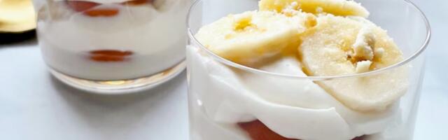 Puding od banane u čaši