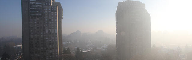 Beograd u Novu godinu ulazi – zagađen (FOTO)