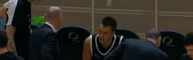 Navijači skandirali "Obradović Željko" usred dvorane u Ljubljani, usledile uvrede na račun Ostoje Mijailovića