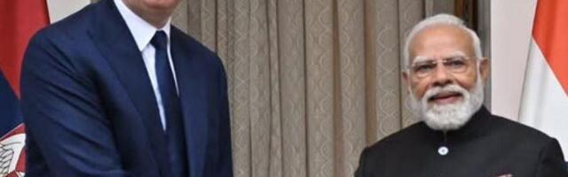 PREMIJER INDIJE NARENDRA MODI ZAHVALIO SE PREDSEDNIKU VUČIĆU! "Indija duboko ceni svoje prijateljstvo sa Srbijom"!