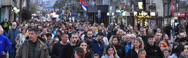 Studentski protest 1. decembra u Nišu, za 13 meseci od pada nadstrešnice