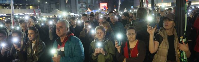 Završen veliki studentski i građanski protest „Država, to smo mi“ u Nišu