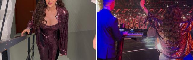 Spektakl u Frankfurtu: Ceca kao boginja zablistala u elegantnom odelu, ova pesma je podigla publiku na noge