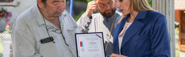 Породици погинулог борца Славише Ђорђевића уручена Борачка споменица