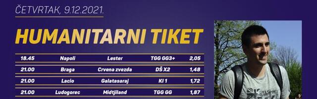 Humanitarni tiket u podne: Milko Bjelica tipuje za NORBS