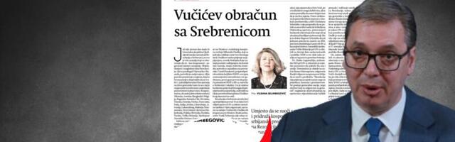 UDAR IZ SARAJEVA! Vučić na meti napada jer nikada neće dozvoliti da se Srbima prišije etiketa genocidnog naroda!