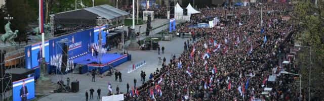 Koliko je ljudi bilo na skupu u Beogradu? Ovo su procene Vučića, Đilasa i Arhiva javnih skupova