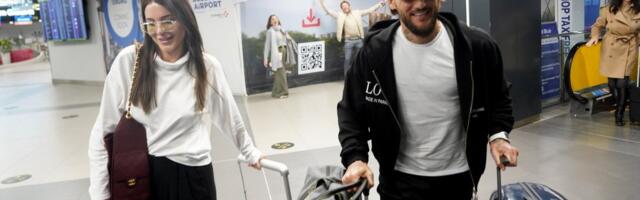 Anastasija i Nemanja Gudelj sleteli u Beograd: "Kako ovakvi da poziramo?!"