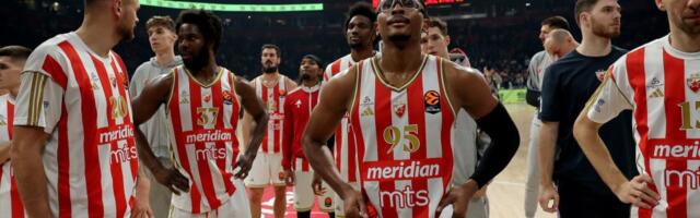 ZVEZDA PALA NA TABELI EVROLIGE: Crveno-beli sada na samo dve pobede od plej-ina!