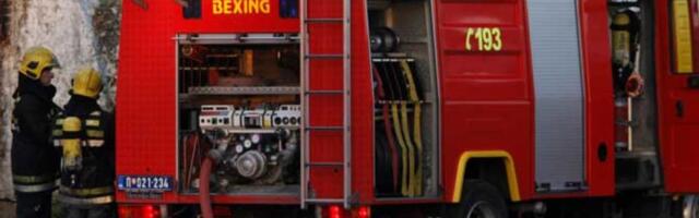 Požar u školi u Beogradu