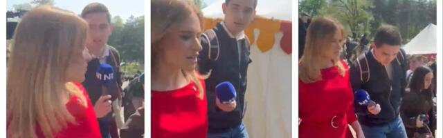 Provokatorima sa N1 ništa nije sveto! Skandalozan ispad tajkunskog novinara ispred Crkve Svetog Marka (VIDEO)