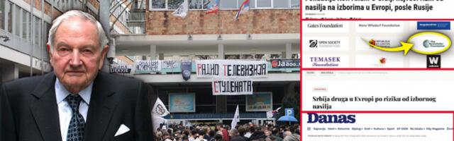 JOŠ JEDNA EPIZODA OBOJENE REVOLUCIJE! NOVI ROKFELEROV UDAR NA SRBIJU! ČITAJTE U SRPSKOM TELEGRAFU!