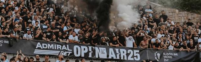 GROBARI NAPRAVILI SJAJNU ATMOSFERU NA TAŠU: Pokazali zašto važe za jedne od najboljih navijača na svetu! (VIDEO)