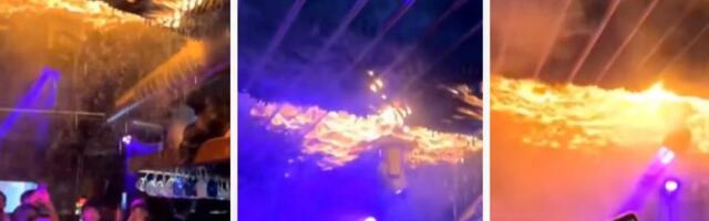 Novi snimak smrti iz Švajcarske: Plafon gori, a oni plešu i snimaju telefonom! Dok je konobar nosio šampanjac, počeo je pakao! (VIDEO)