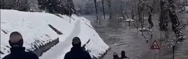 Vanredna situacija u Zvorniku: Drina nadire, stanovništvo upozoreno na moguću opasnost