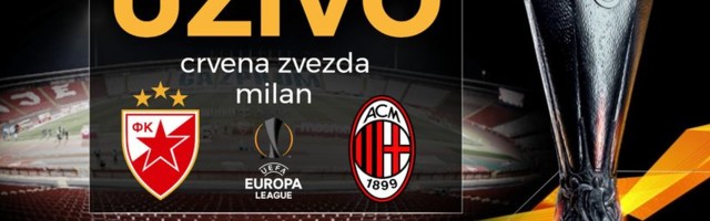 UŽIVO: Crvena zvezda - Milan 1:2 (VIDEO)