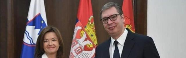 VUČIĆ SE SASTAO SA TANJOM FAJON: Slovenija jedan od najznačajnijih partnera Srbije (FOTO)