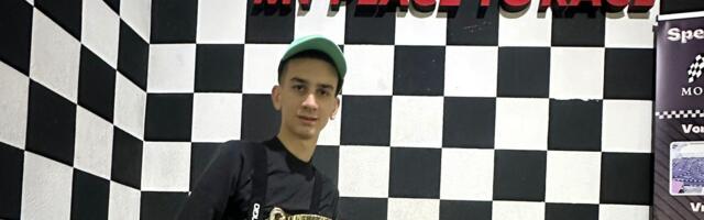 Trijumf mladog Lazara Čakarevića na Otvorenom prvenstvu Slovačke u kartingu