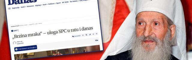 Tajkunsko smeće probilo dno: "Danas" i hrvatski pseudo-istoričar optužili patrijarha Pavla i SPC za sprovođenje genocida