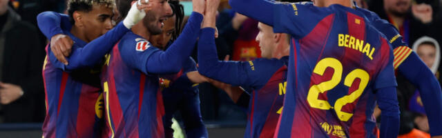 BARSA PREOKRETOM DO TRIJUMFA Gostujući tim poveo posle 43 sekunde, ali Katalonci pokazali klasu