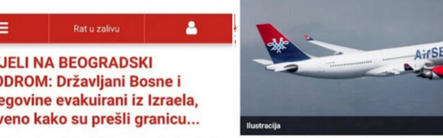 „Слободна Босна” сад хвали Србију и Вучића због евакуације држављана БиХ из Израела