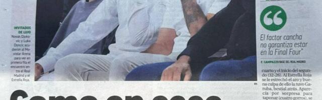 Marka o debaklu Zvezde u Madridu, Đoković i Dončić glavna tema: “Pregažena poslednja žrtva”