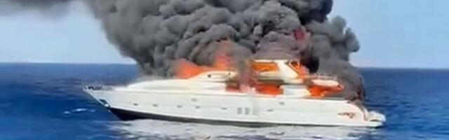 Drama na Jadranskom moru: Zapalila se i potonula skupocena jahta