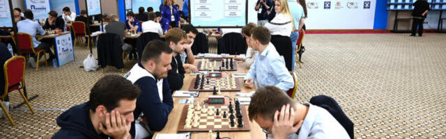 REMI NADE Šahisti odigrali nerešeno sa Nemačkom i ostali u trci za medalju, u poslednjem kolu se sve rešava, šahistkinje pobedile Slovačku