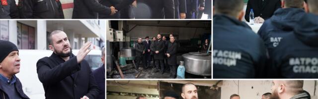 Zukorlić na licu mjesta: podrška vatrogascima, privrednicima i Medresi