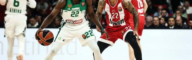 OLIMPIJAKOS 11. PUT UZASTOPNO SAVLADAO PANATINAIKOS! Crveno-beli bez Vezenkova slavili: Ataman doživeo još jedan težak udarac! Visi mu doigravanje