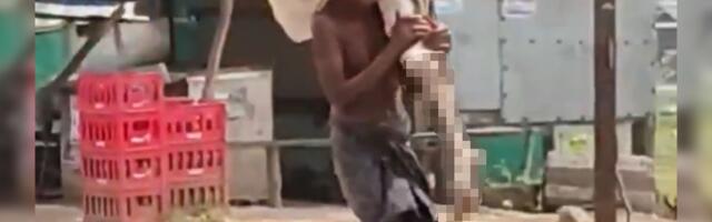 JEZIV SNIMAK! Iskopao pokojnu sestru i doneo je pred banku: "Tražili su lično vlasnika računa"