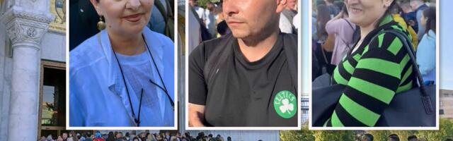 "Čekam od 5 jutros i rešena sam da uđem!" Nepregledna kolona vernika kod Hrama Svetog Save: Stigla cela Srbija