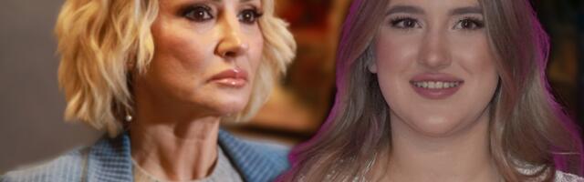 DEKOLTE LENE MARINKOVIĆ NAPRAVIO HAOS NA MATURI! Svi zure u ćerku Goce Tržan! (FOTO)