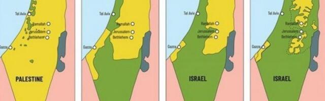 IZRAEL I PALESTINA, NEKAD I SAD:  Kako su se menjale granice na Bliskom istoku? Decenijski sukob prerastao u RAT DO ISTREBLJENJA! (MAPA)