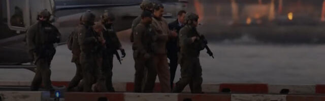 Madura helikopterom prebacili u Njujork: Snimljeno kako ga vode ka sudu (VIDEO)