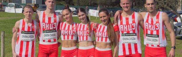 Crvena zvezda se suprotstavila Bragi i Kasteljonu, atletičari se ponosno vraćaju u Srbiju