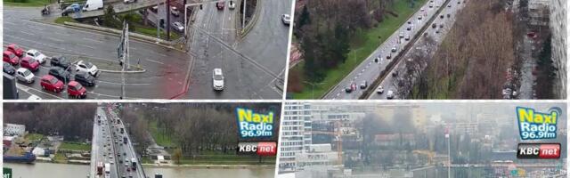 NA GAZELI I AUTOKOMANDI GUŽVA PRED VIKEND: Pogledajte kakvo je stanje na ulicama Beograda (FOTO)