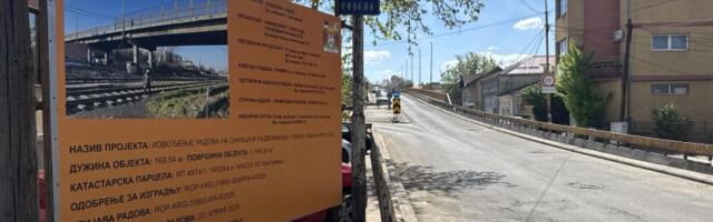 Konačno POČELA SANACIJA NADVOŽNJAKA u ulici Jovana Ristića - Evo koji je ROK ZA ZAVRŠETAK radova (FOTO)