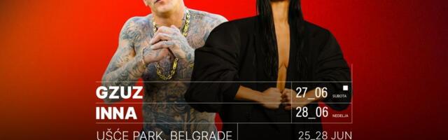 SVETSKE ZVEZDE U BEOGRADU: Boginja dance-pop zvuka INNA i rep fenomen GZUZ stižu na BELGRADE MUSIC WEEK 26