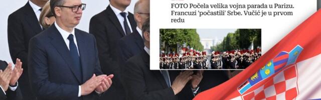 Hrvati pucaju od muke: Ne mogu da podnesu čast koja je Vučiću i Srbiji ukazana u Parizu - Evo šta pišu (FOTO)