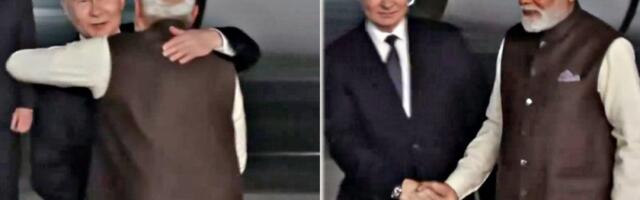 (VIDEO) Doček za svetsku silu: Putin sleteo u Nju Delhi! Ovako izgelda prijem za najvažnijeg gosta